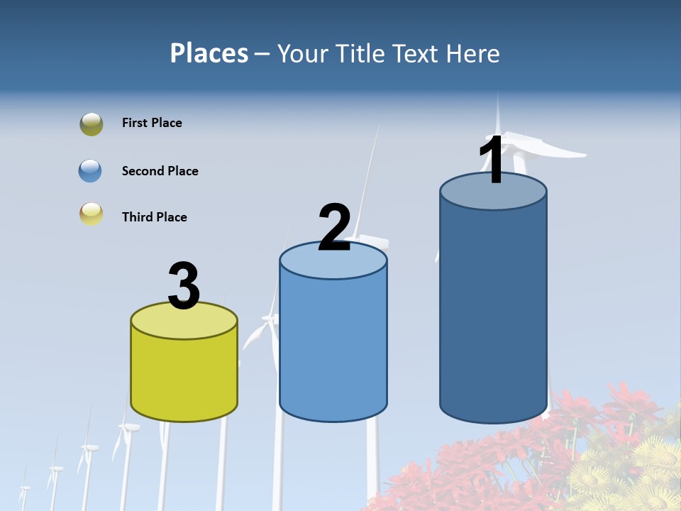 Fields Eolienne Wind PowerPoint Template