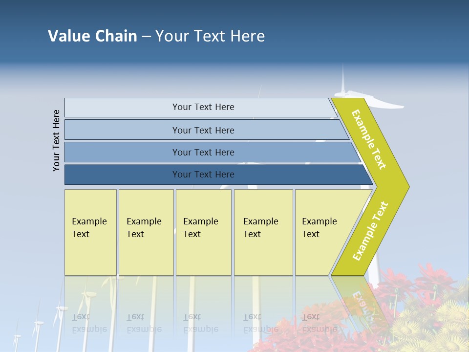 Fields Eolienne Wind PowerPoint Template