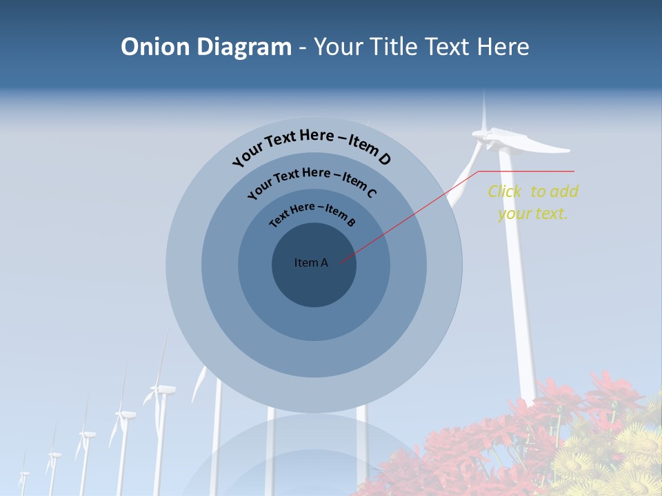 Fields Eolienne Wind PowerPoint Template