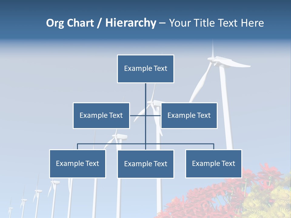 Fields Eolienne Wind PowerPoint Template