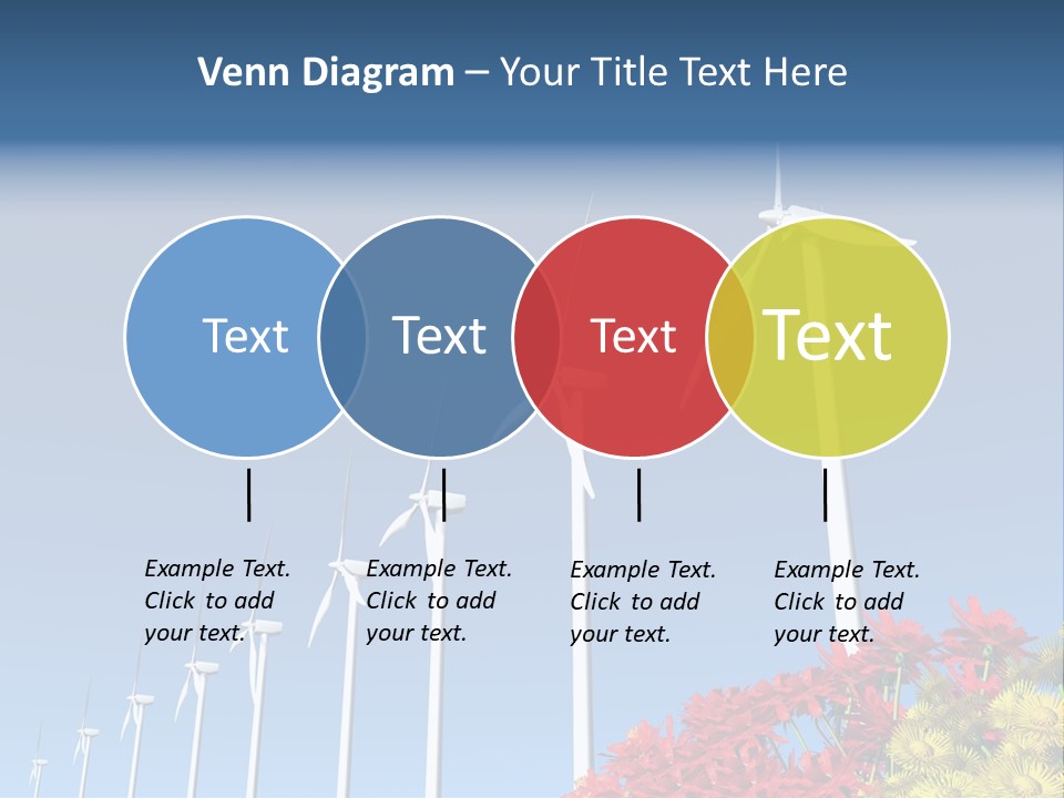 Fields Eolienne Wind PowerPoint Template