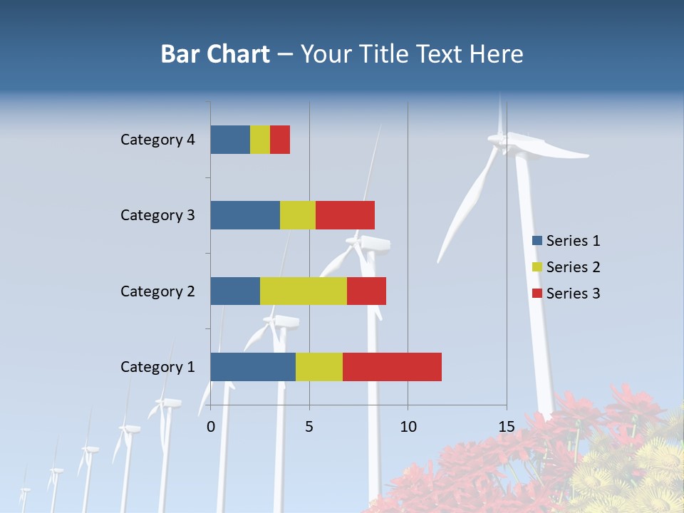 Fields Eolienne Wind PowerPoint Template