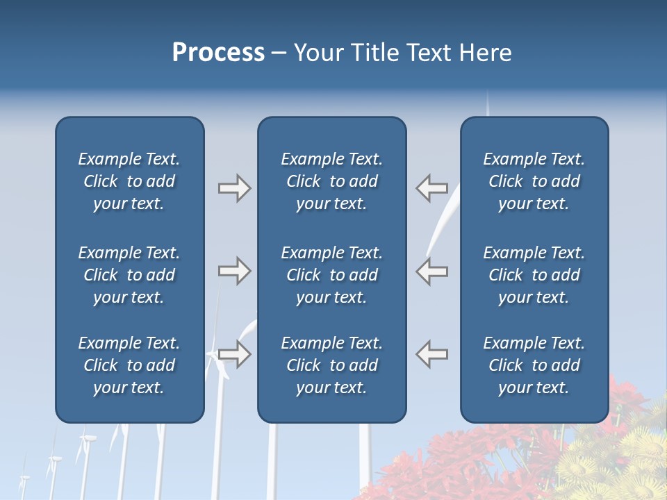 Fields Eolienne Wind PowerPoint Template