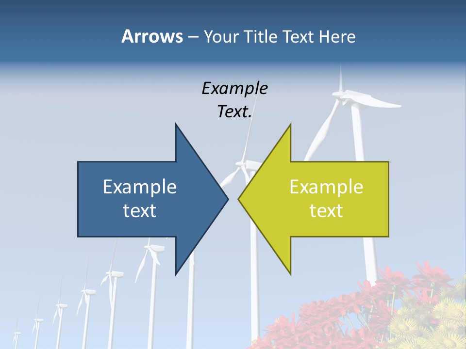 Fields Eolienne Wind PowerPoint Template