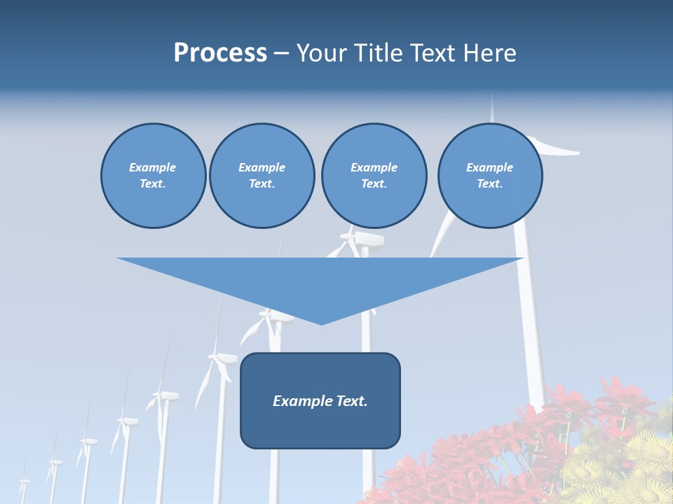 Fields Eolienne Wind PowerPoint Template