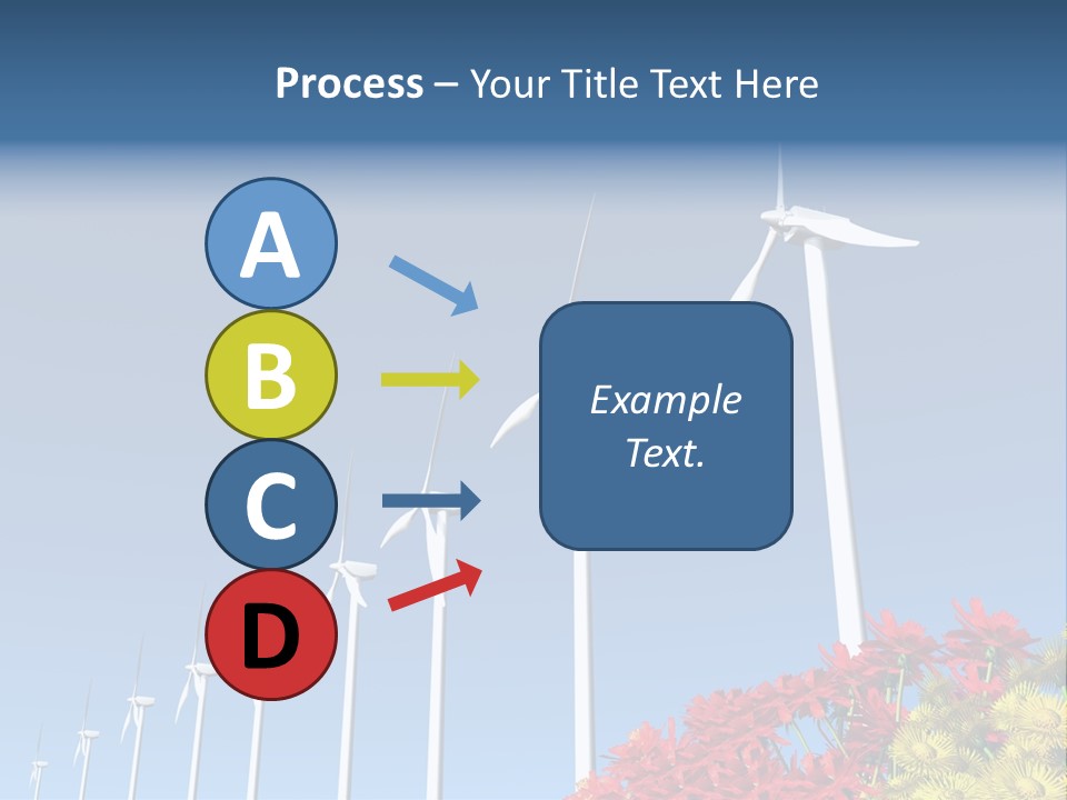 Fields Eolienne Wind PowerPoint Template