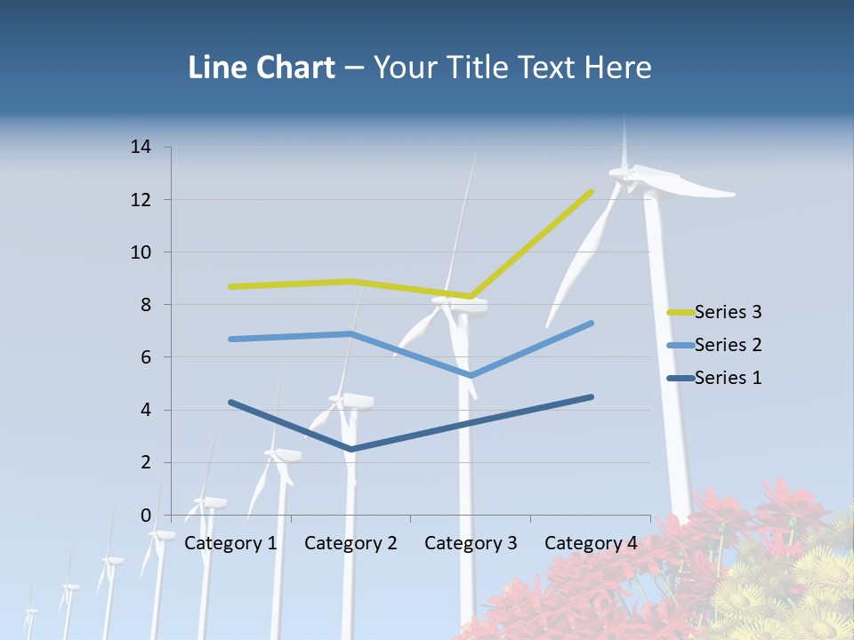 Fields Eolienne Wind PowerPoint Template