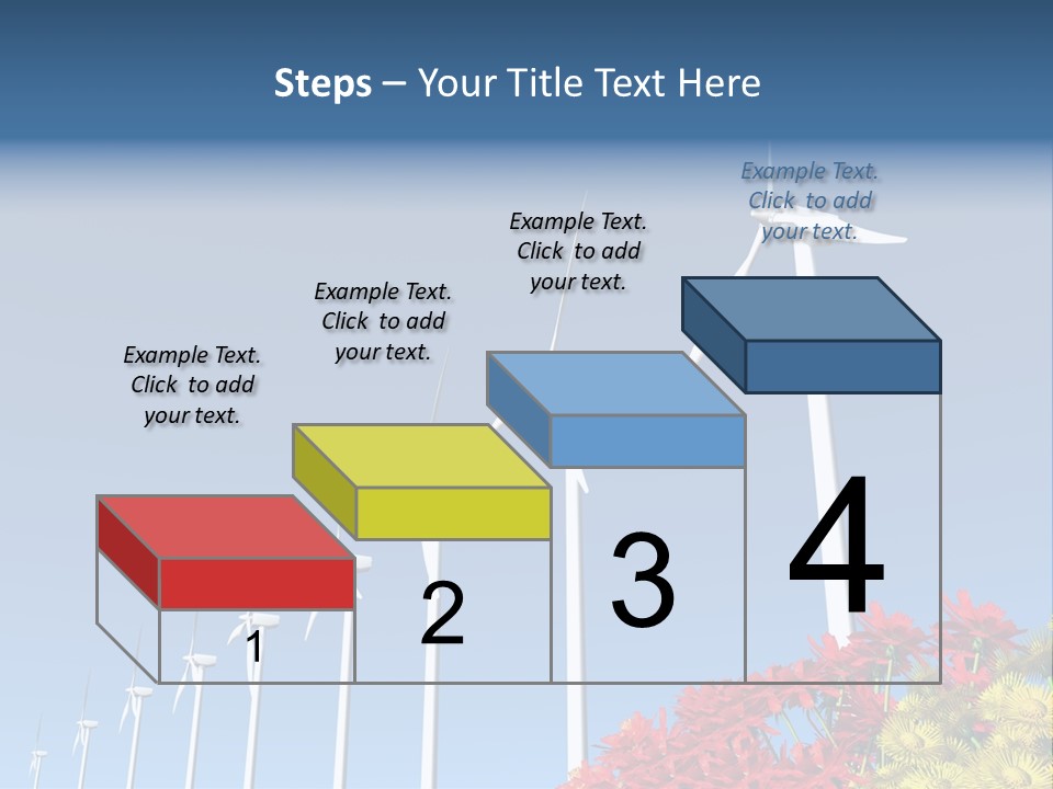 Fields Eolienne Wind PowerPoint Template