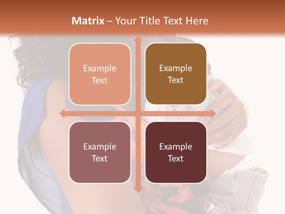 Boy Comfort Mixed PowerPoint Template