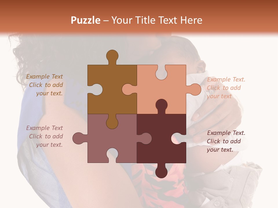 Boy Comfort Mixed PowerPoint Template