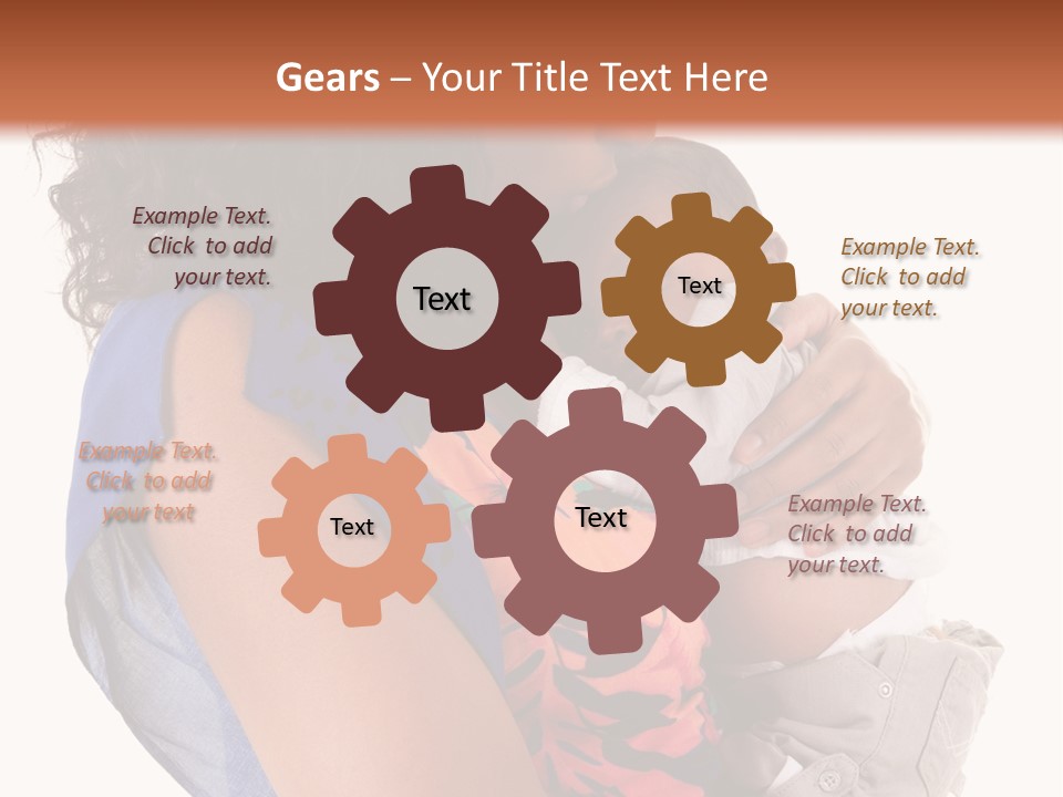 Boy Comfort Mixed PowerPoint Template