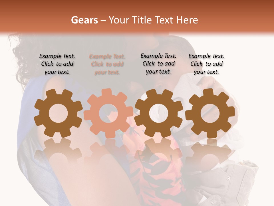 Boy Comfort Mixed PowerPoint Template