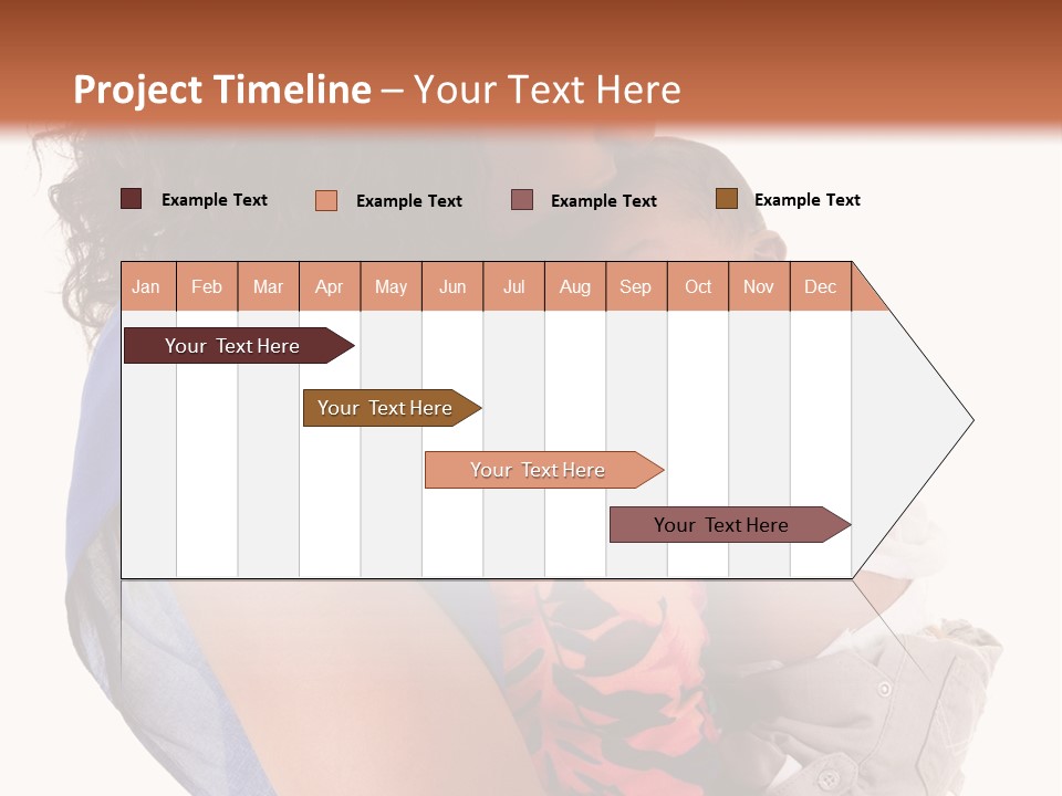 Boy Comfort Mixed PowerPoint Template