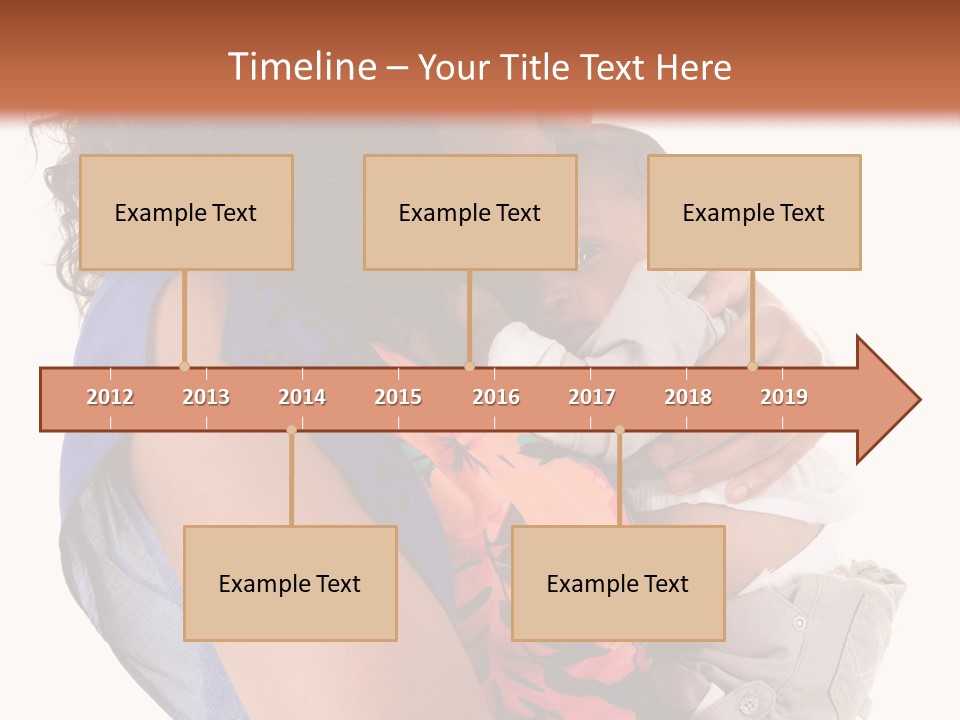 Boy Comfort Mixed PowerPoint Template