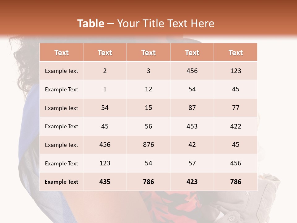 Boy Comfort Mixed PowerPoint Template