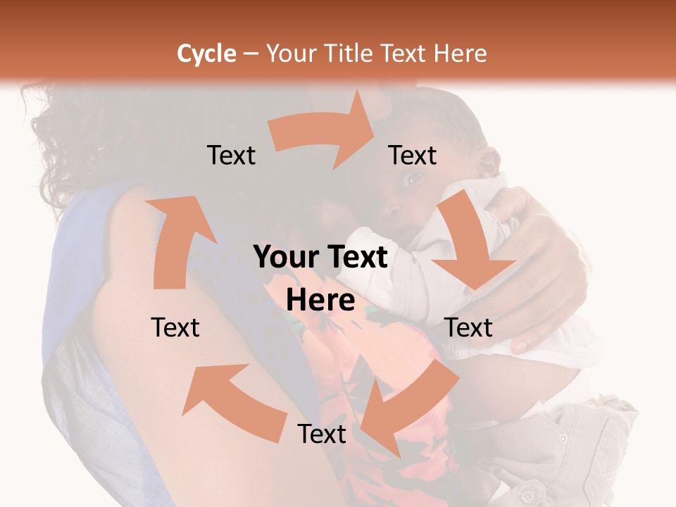 Boy Comfort Mixed PowerPoint Template