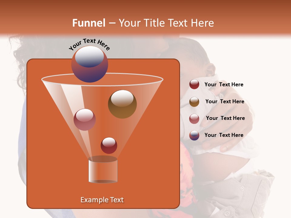 Boy Comfort Mixed PowerPoint Template