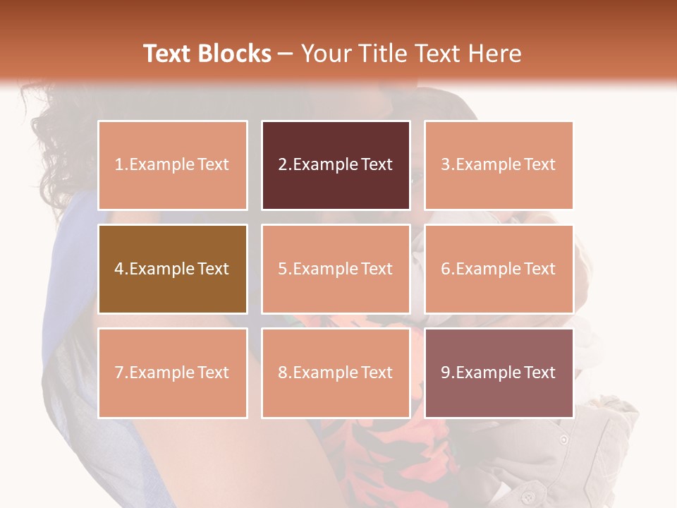 Boy Comfort Mixed PowerPoint Template