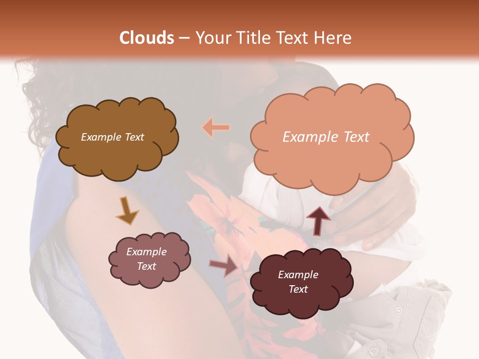 Boy Comfort Mixed PowerPoint Template