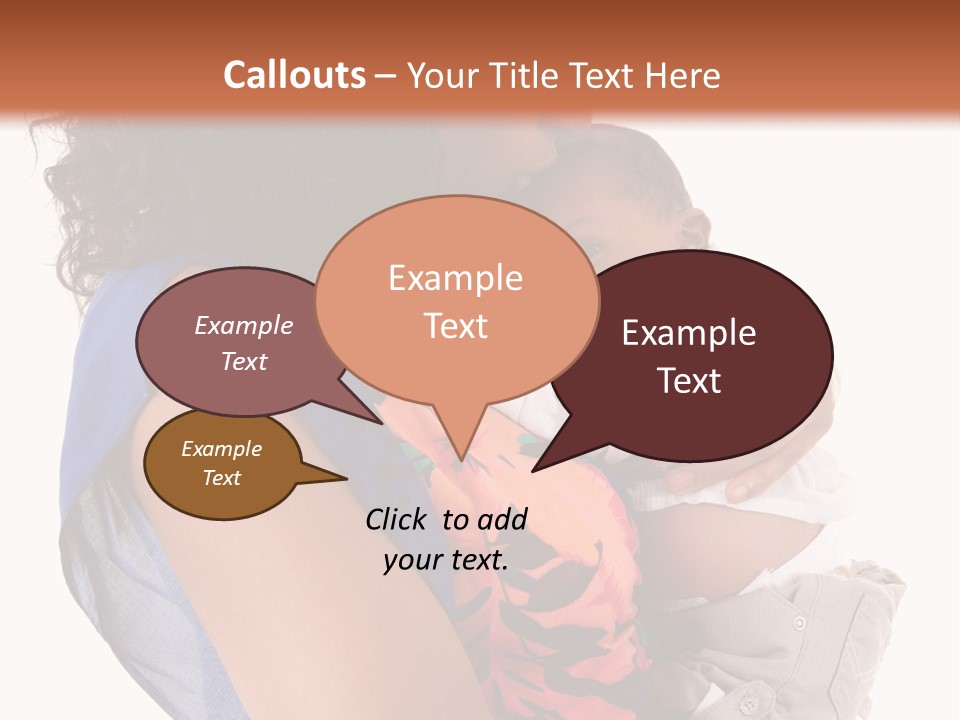 Boy Comfort Mixed PowerPoint Template