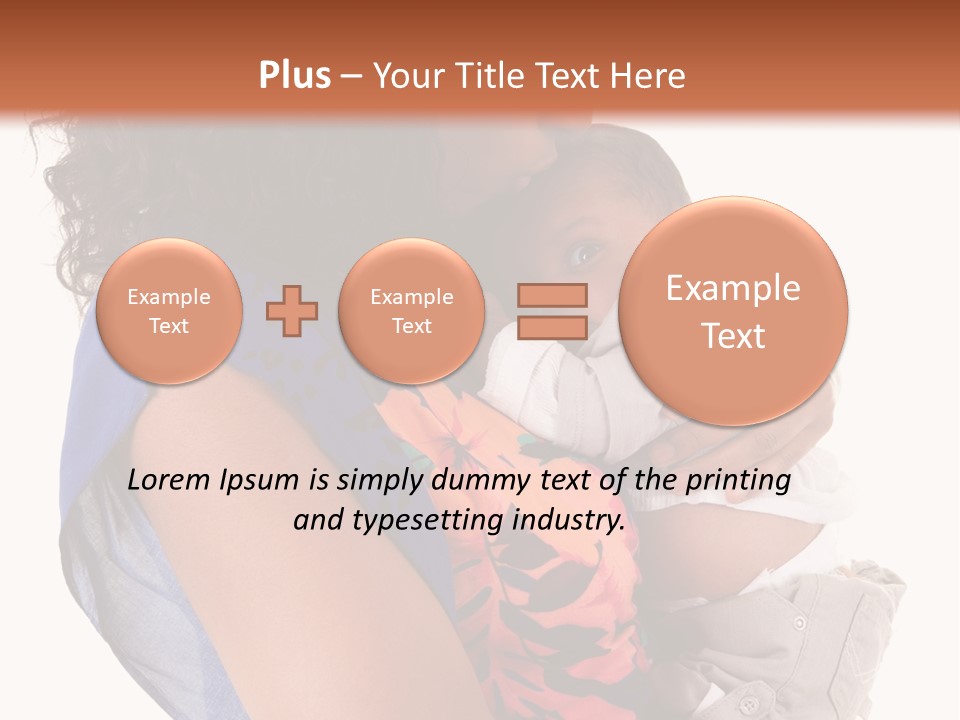 Boy Comfort Mixed PowerPoint Template