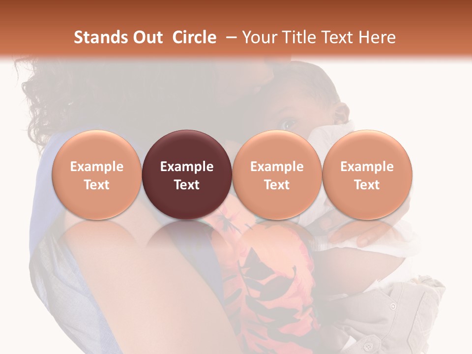 Boy Comfort Mixed PowerPoint Template