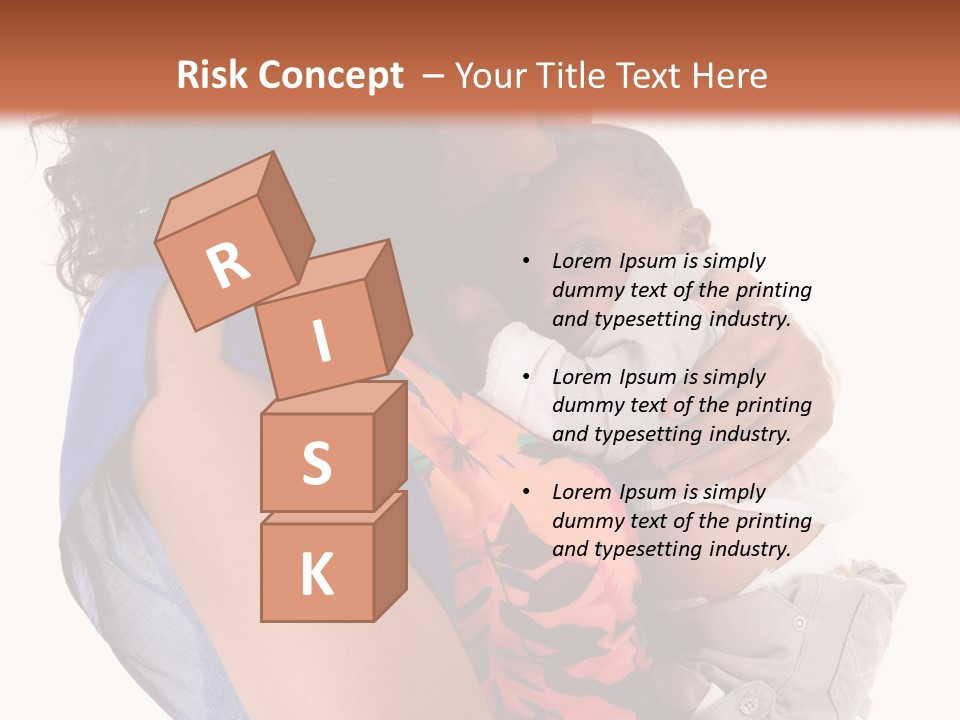 Boy Comfort Mixed PowerPoint Template