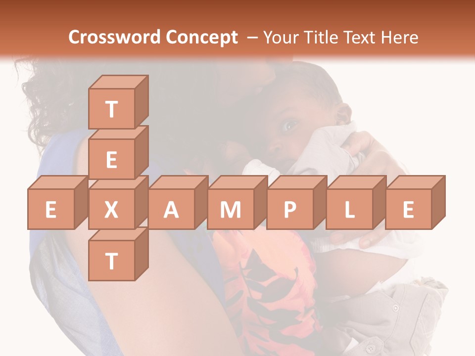 Boy Comfort Mixed PowerPoint Template