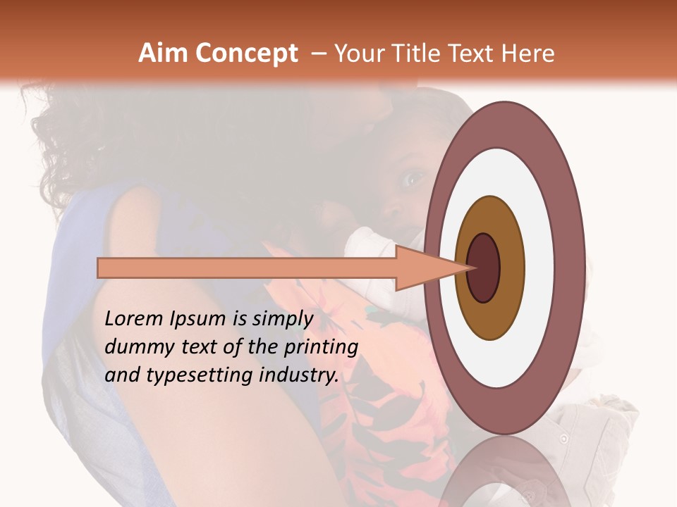 Boy Comfort Mixed PowerPoint Template