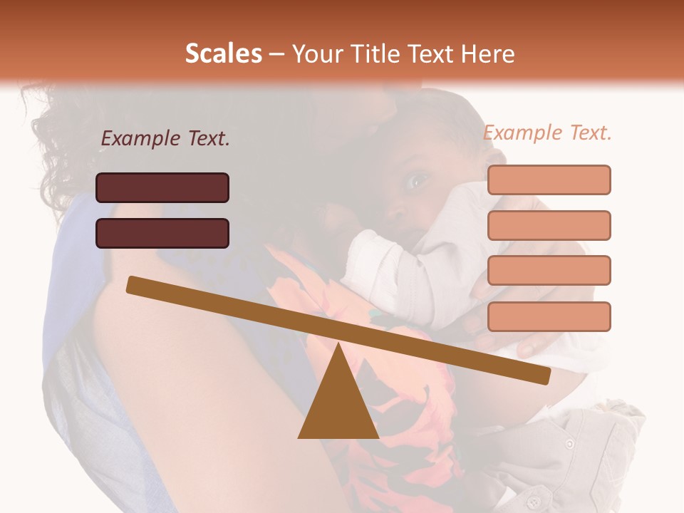 Boy Comfort Mixed PowerPoint Template