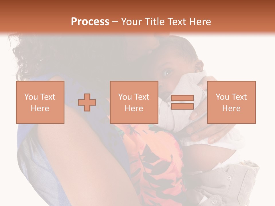 Boy Comfort Mixed PowerPoint Template