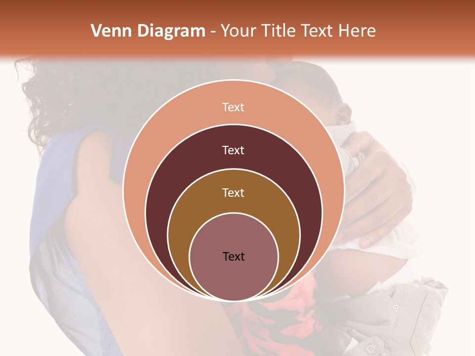 Boy Comfort Mixed PowerPoint Template