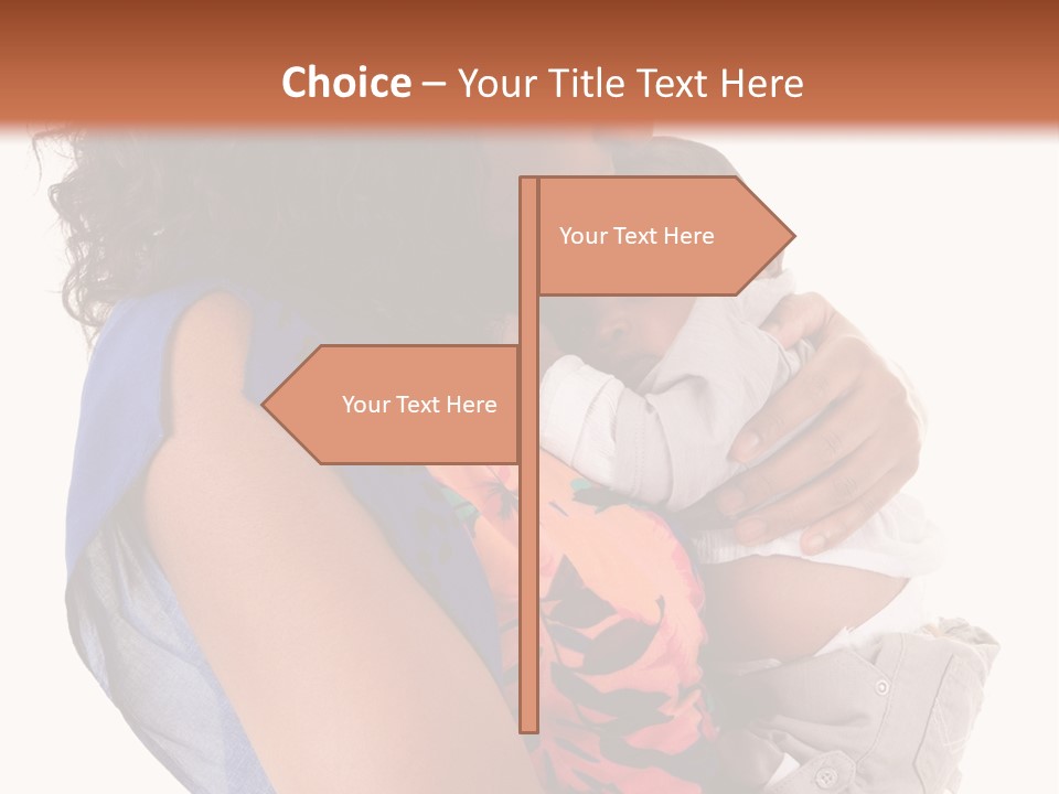 Boy Comfort Mixed PowerPoint Template