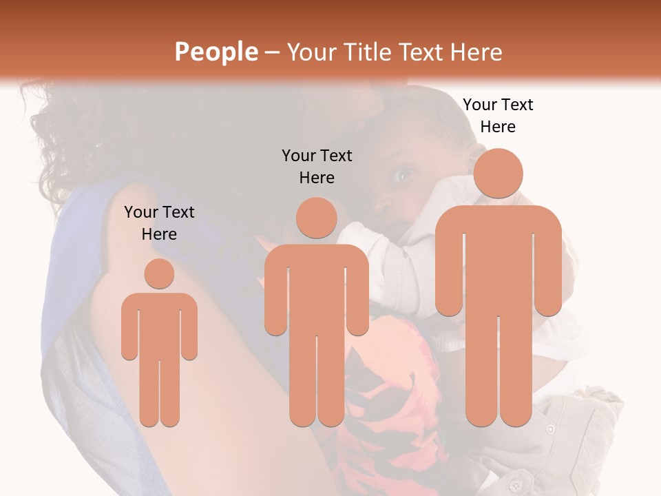 Boy Comfort Mixed PowerPoint Template