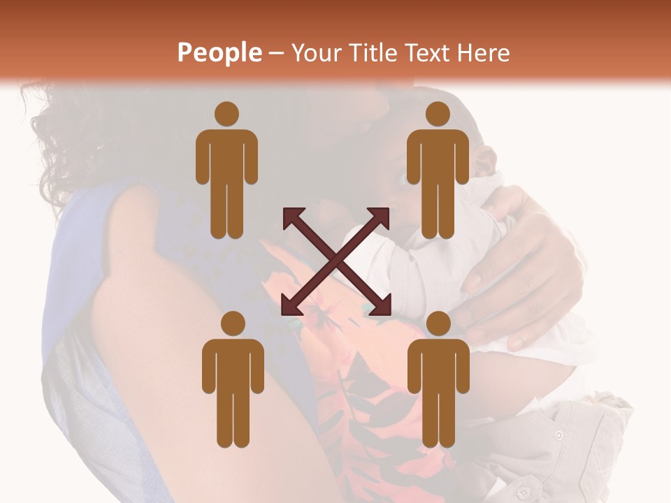 Boy Comfort Mixed PowerPoint Template