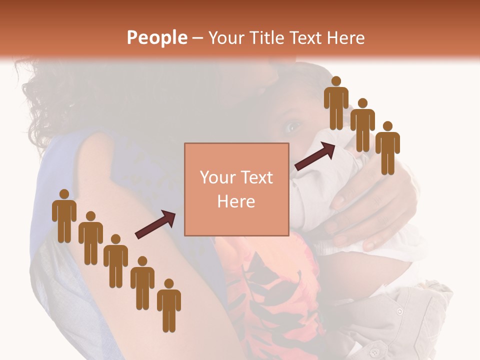 Boy Comfort Mixed PowerPoint Template