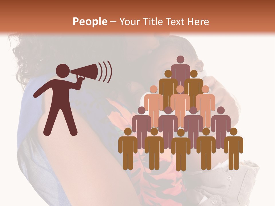 Boy Comfort Mixed PowerPoint Template