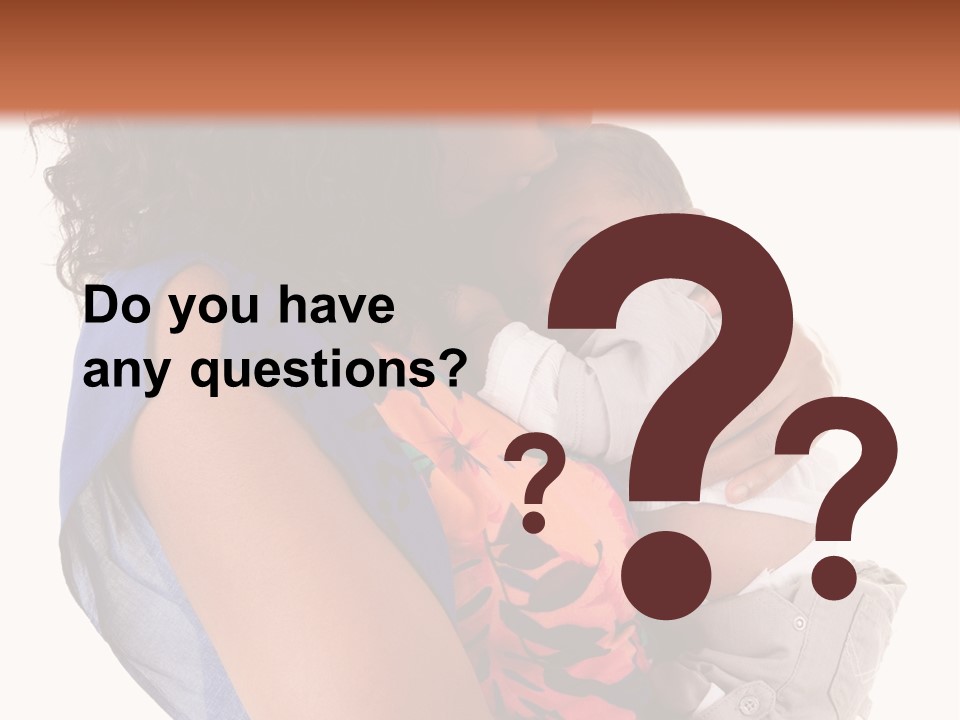 Boy Comfort Mixed PowerPoint Template