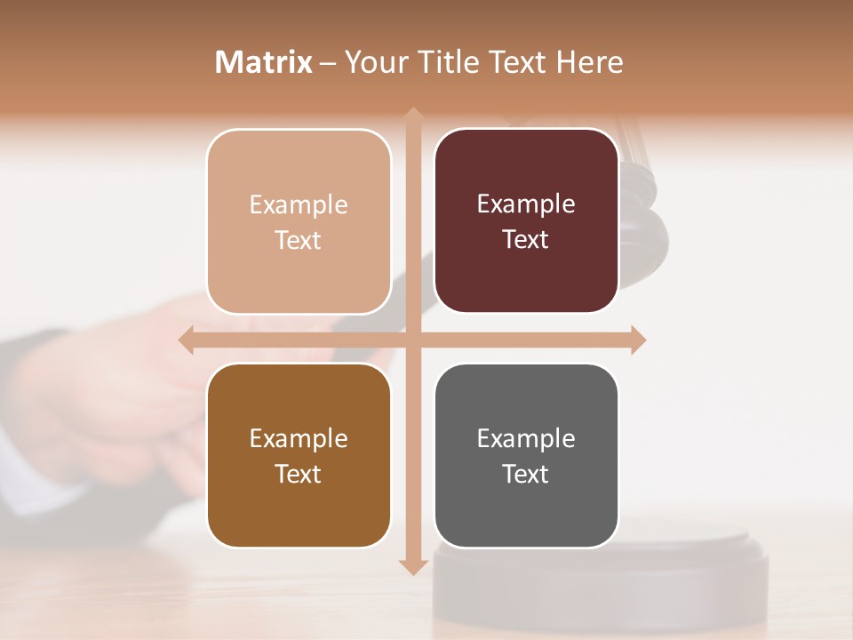 European Business Portrait PowerPoint Template