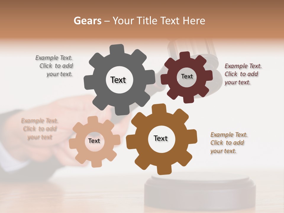 European Business Portrait PowerPoint Template