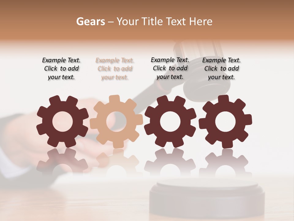 European Business Portrait PowerPoint Template