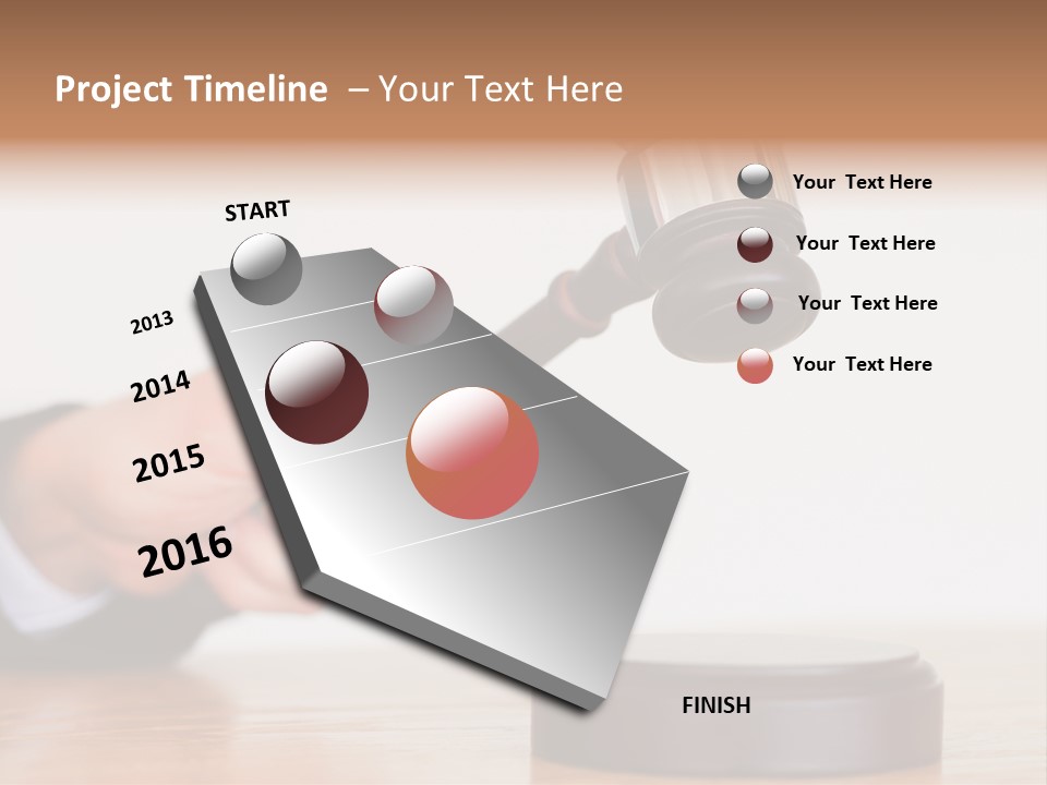 European Business Portrait PowerPoint Template