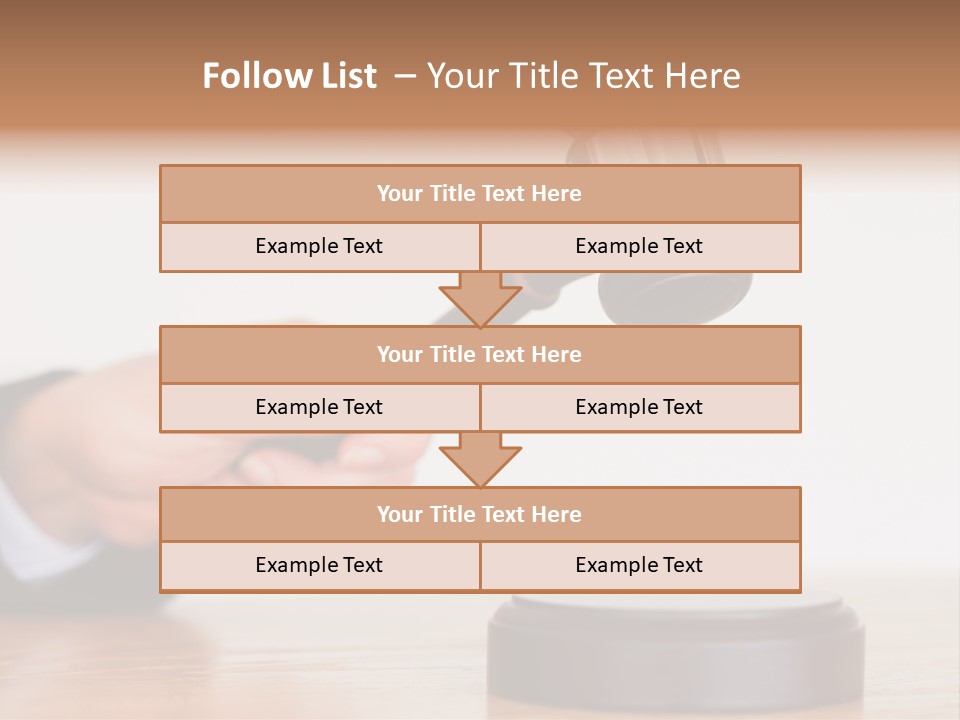 European Business Portrait PowerPoint Template