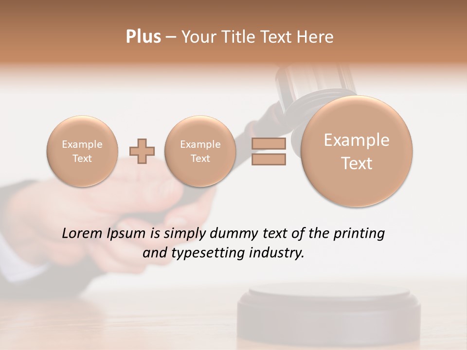 European Business Portrait PowerPoint Template