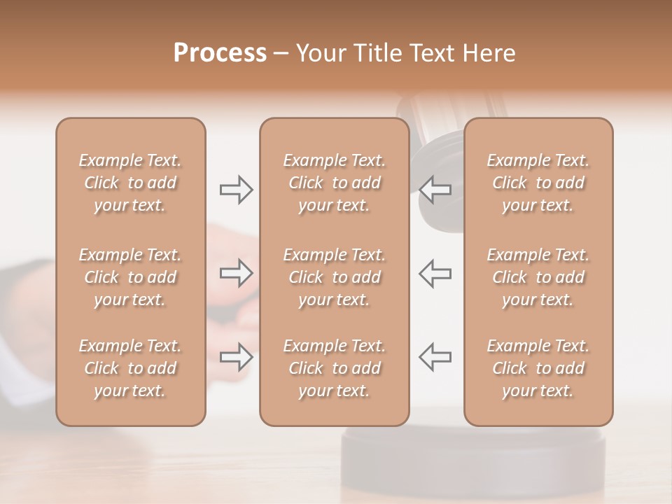 European Business Portrait PowerPoint Template
