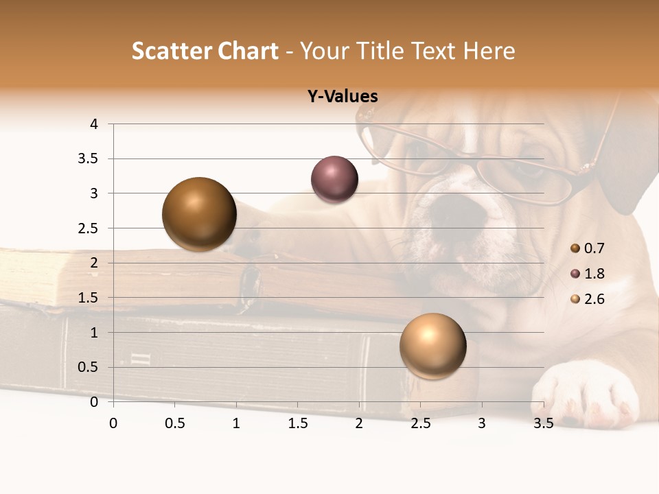 Cute Student Concentrated PowerPoint Template
