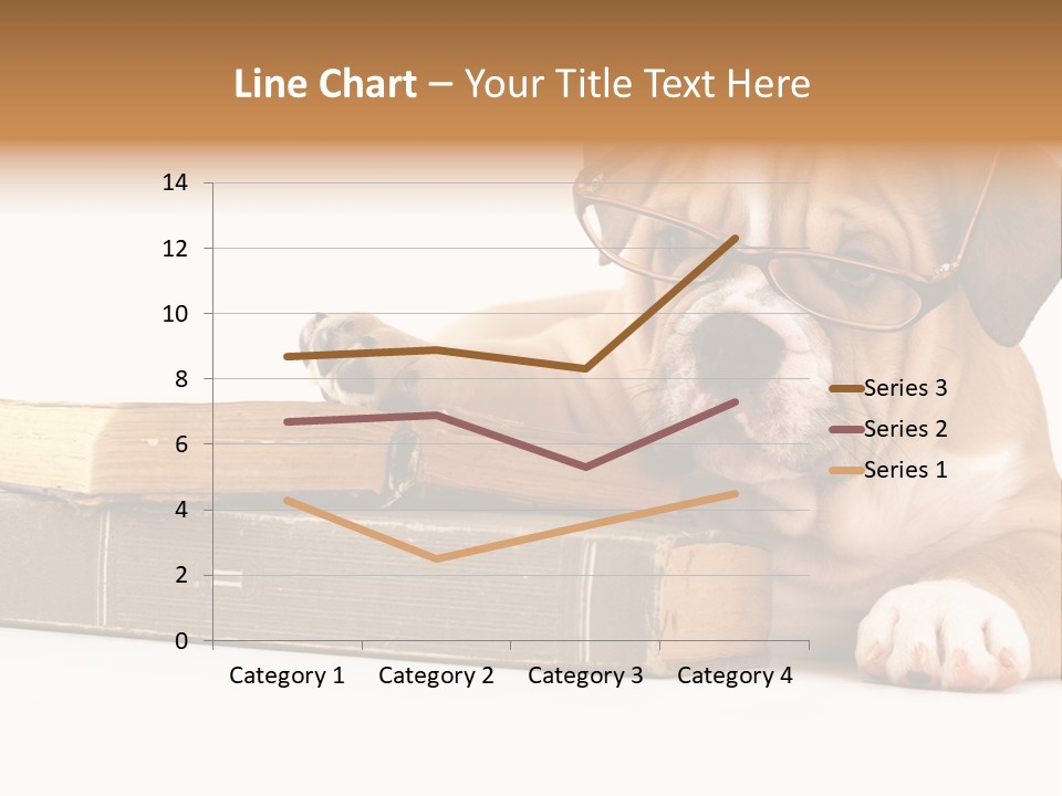Cute Student Concentrated PowerPoint Template