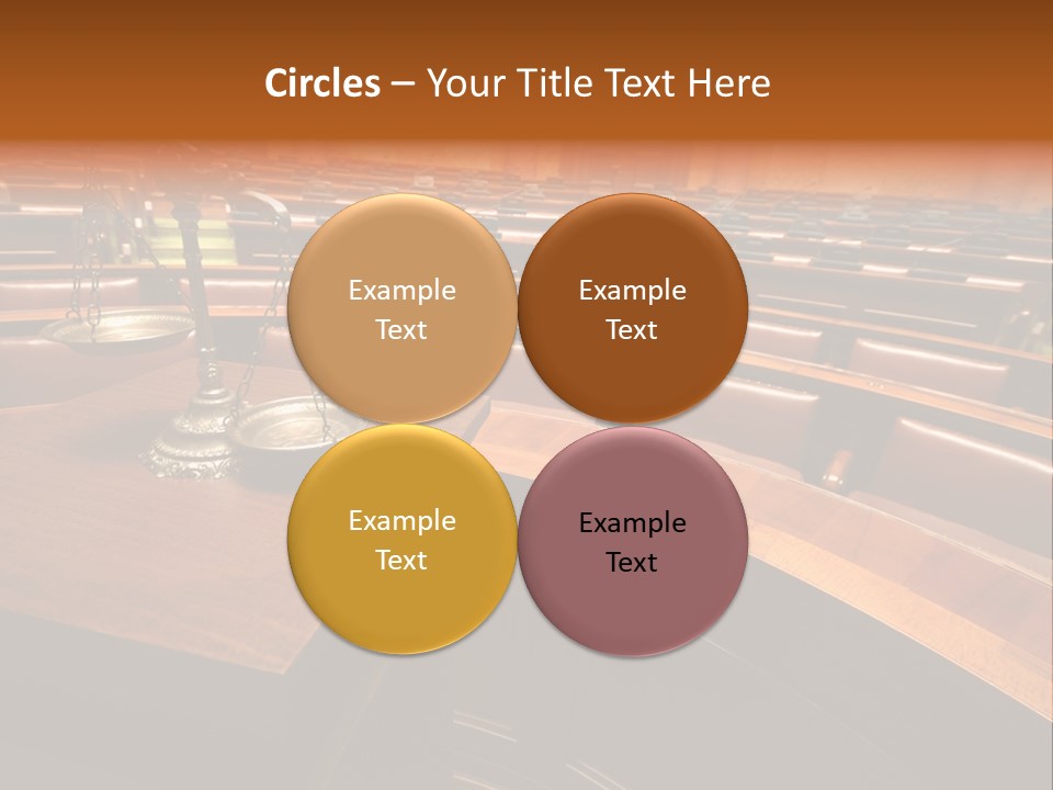 Judgement Litigate Plaintiff PowerPoint Template