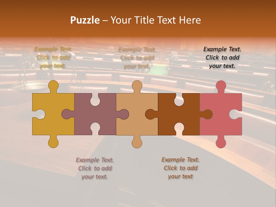 Judgement Litigate Plaintiff PowerPoint Template