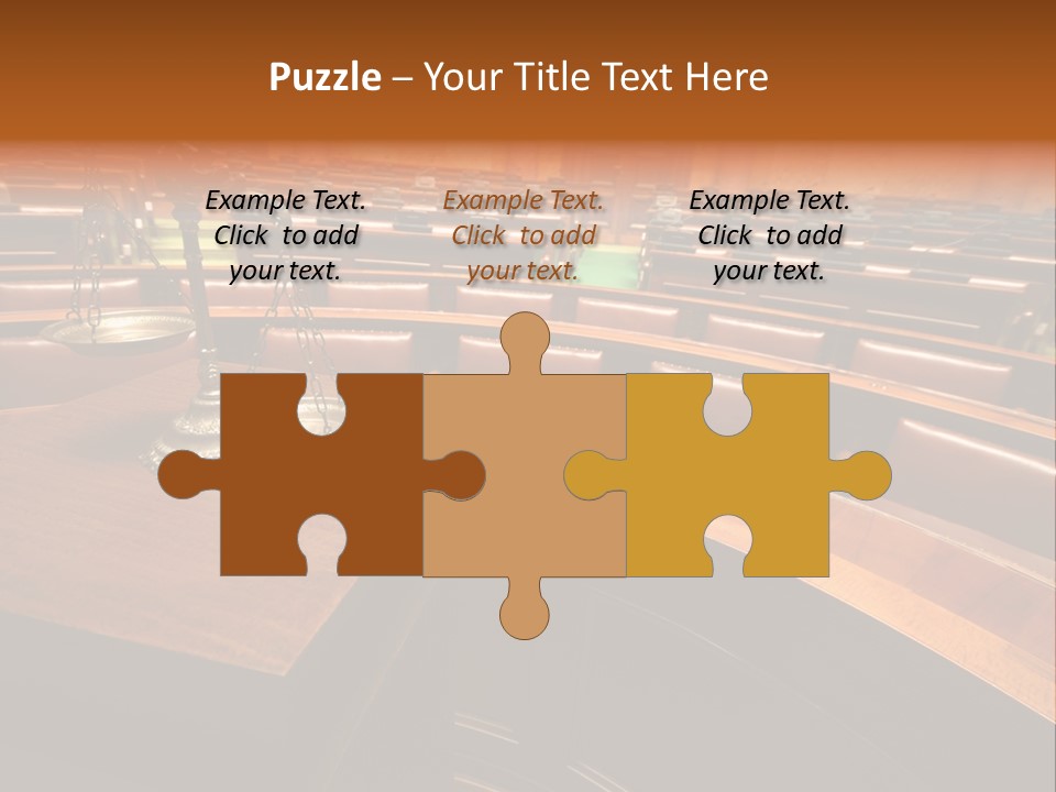 Judgement Litigate Plaintiff PowerPoint Template